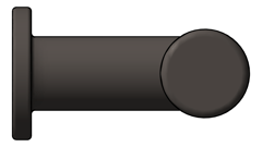 Left Image of PullHandle SurfaceMount Nero Mecca T
