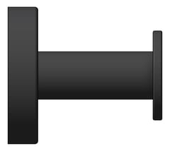 Left Image of RobeHook SurfaceMount Nero Classic
