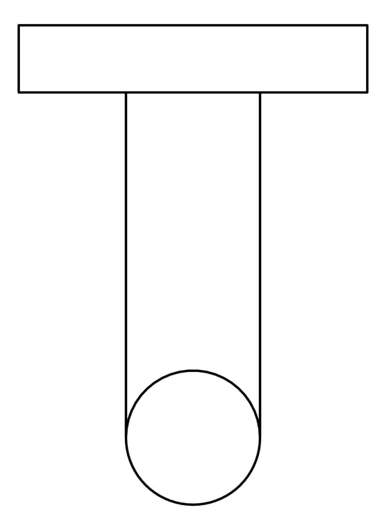 Plan Image of RobeHook SurfaceMount Nero Dolce