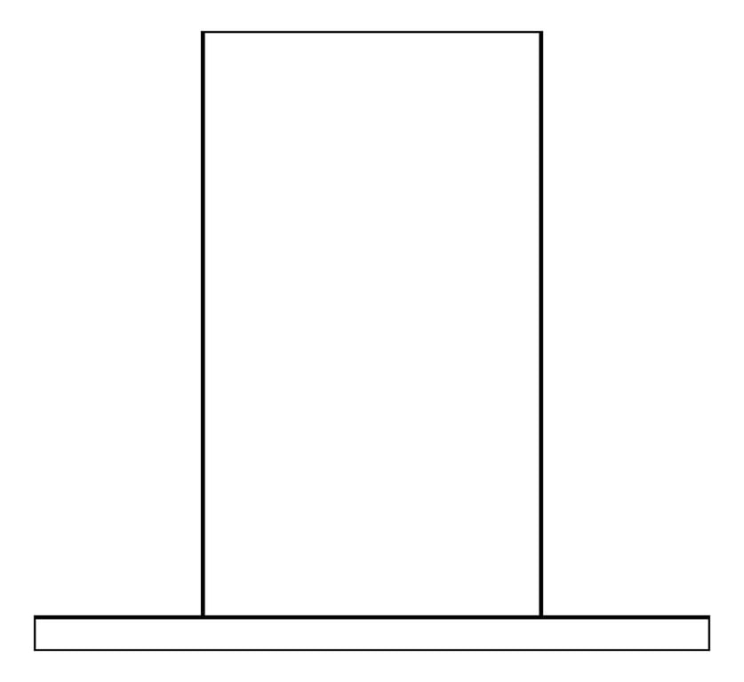 Plan Image of RobeHook SurfaceMount Nero Mecca