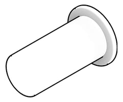3D Documentation Image of RobeHook SurfaceMount Nero Mecca Slim