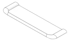 3D Documentation Image of Shelf Shower Nero Elgin