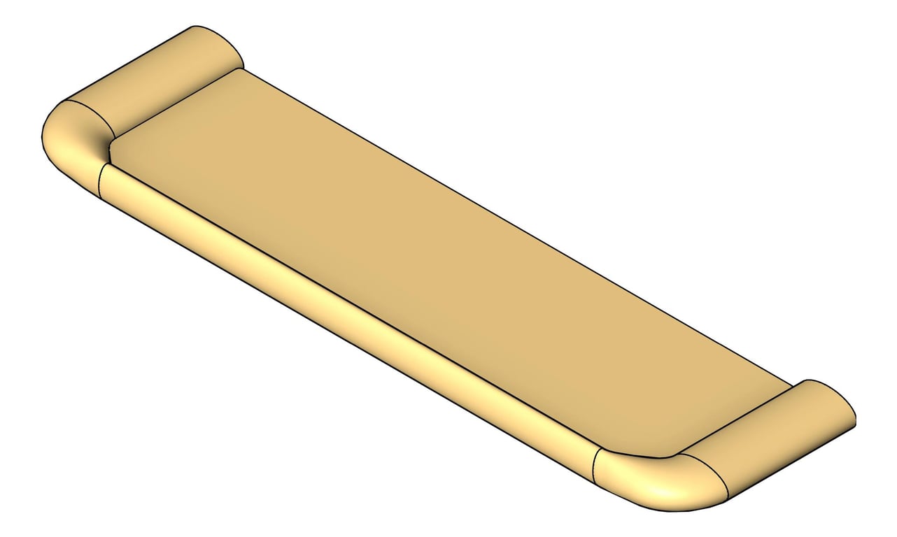 Shelf Shower Nero Elgin