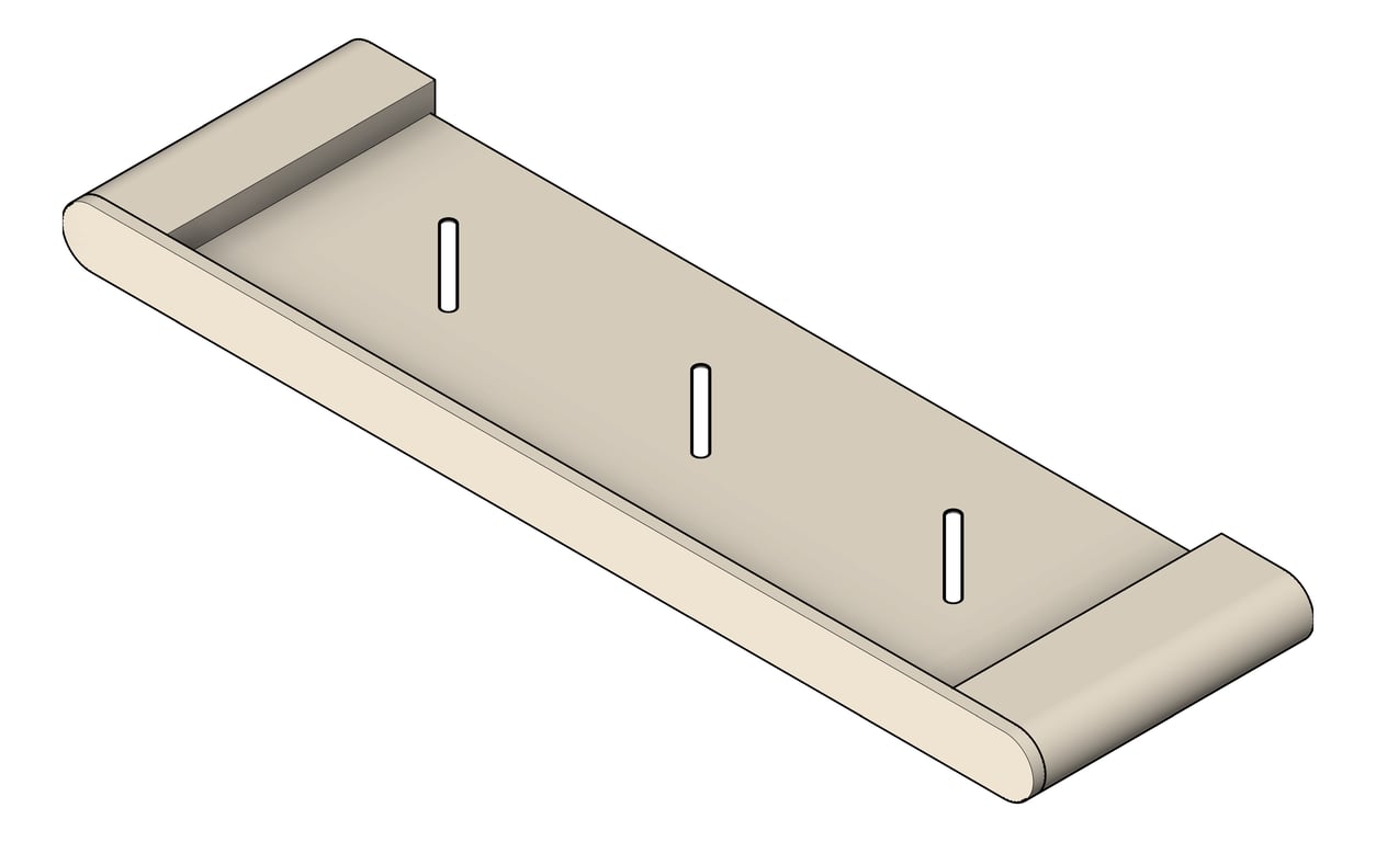 Navigate to Shelf SurfaceMount Nero Bianca