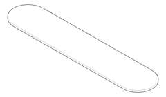 3D Documentation Image of Shelf SurfaceMount Nero Zen