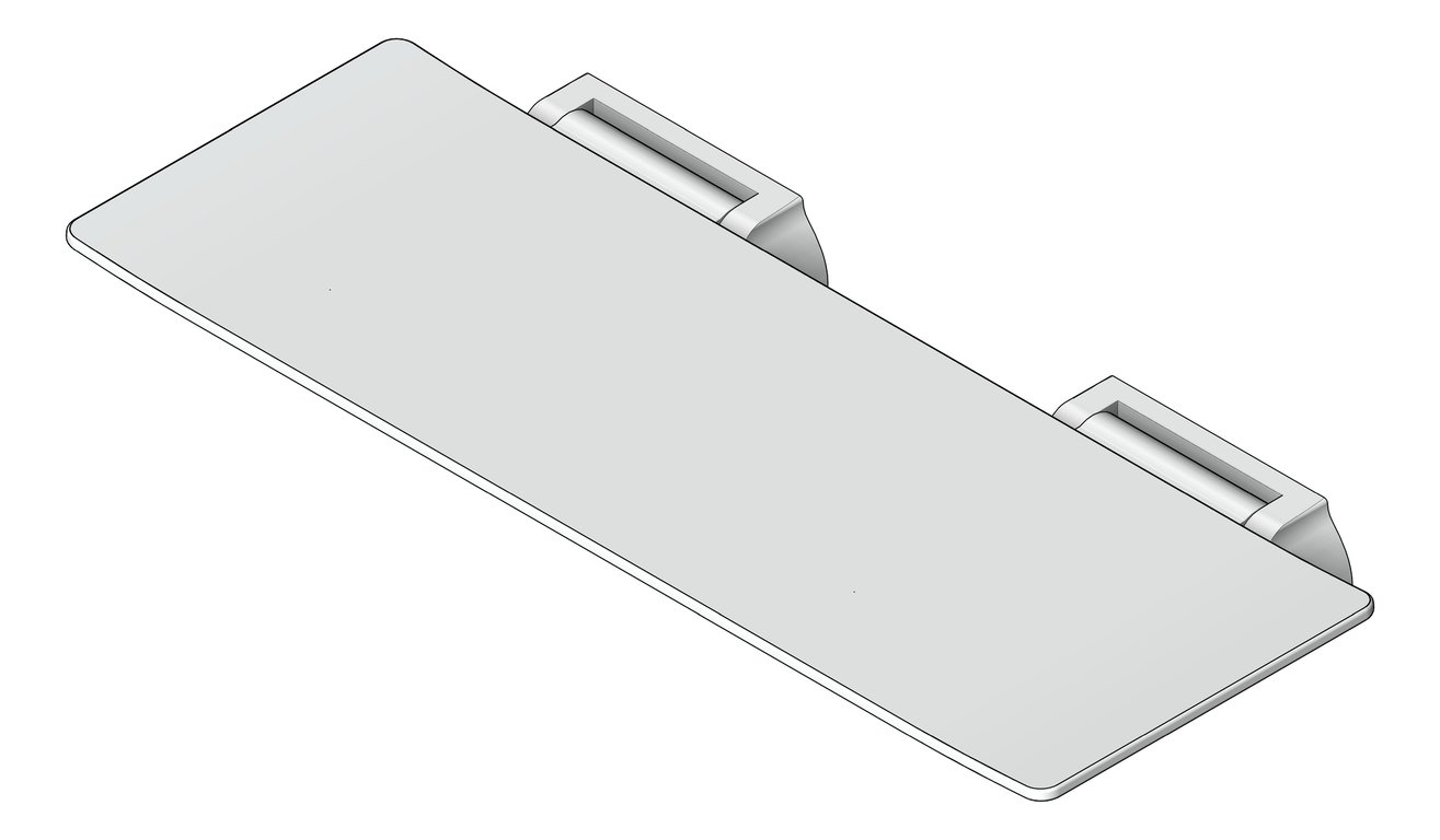 Navigate to ShowerSeat Folding Nero MeccaCare 960mmWide