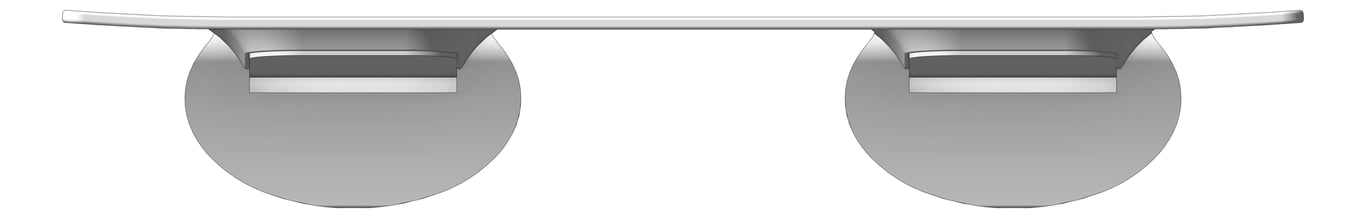 Front Image of ShowerSeat Folding Nero MeccaCare 960mmWide