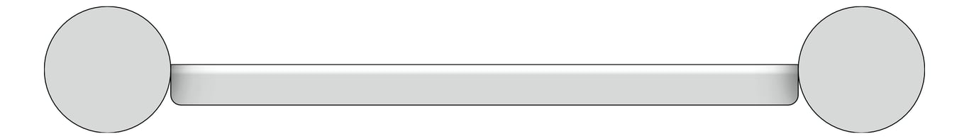 Front Image of SoapDish SurfaceMount Nero Mecca New