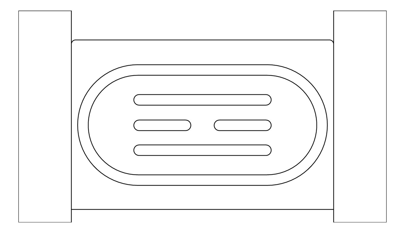 Plan Image of SoapDish SurfaceMount Nero Mecca New