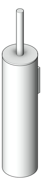 Image of ToiletBrushHolder SurfaceMount Nero Mecca