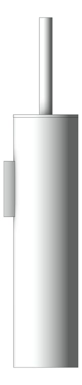 Left Image of ToiletBrushHolder SurfaceMount Nero Mecca