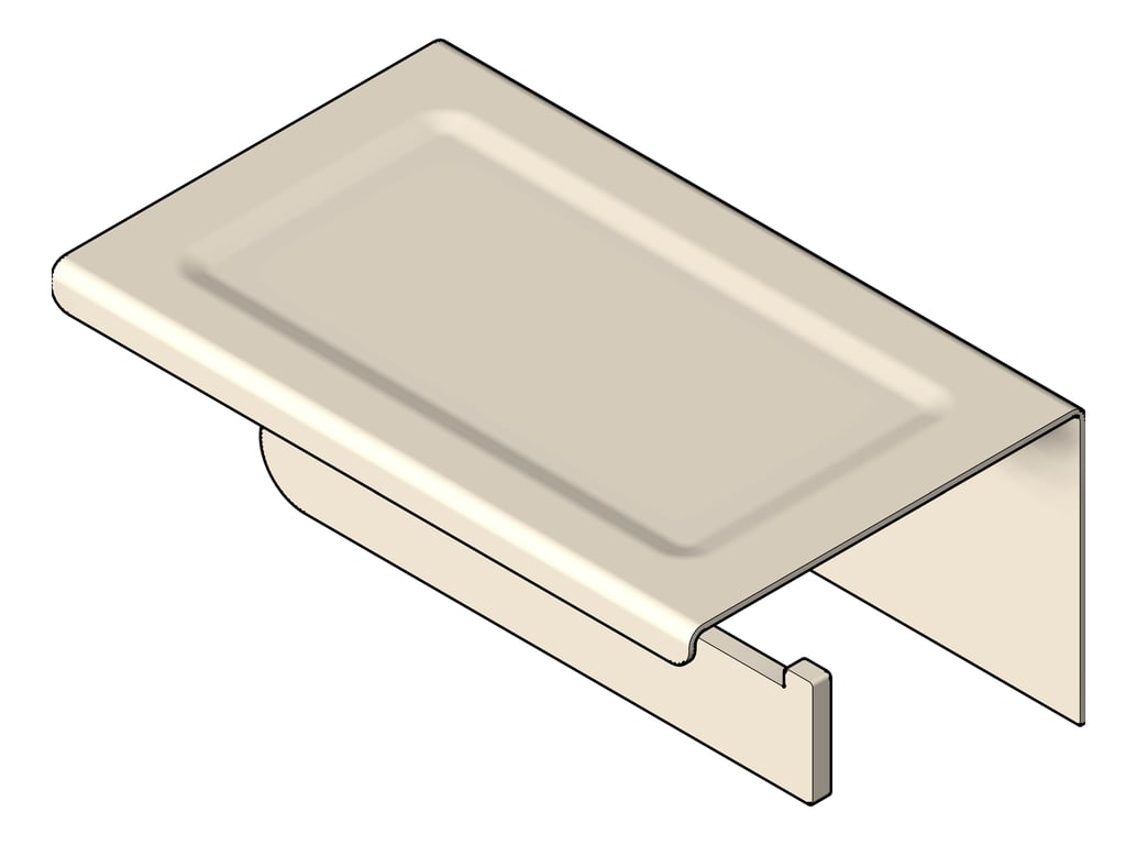 Navigate to ToiletRollHolder SurfaceMount Nero Bianca PhoneHolder