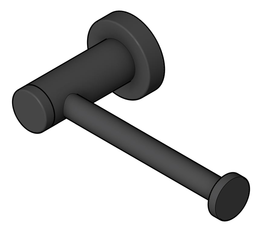 Navigate to ToiletRollHolder SurfaceMount Nero Classic