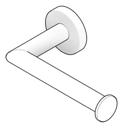 3D Documentation Image of ToiletRollHolder SurfaceMount Nero Dolce