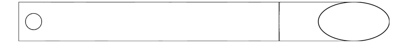 Plan Image of ToiletRollHolder SurfaceMount Nero Elgin