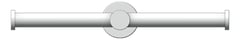 Front Image of ToiletRollHolder SurfaceMount Nero Mecca Double
