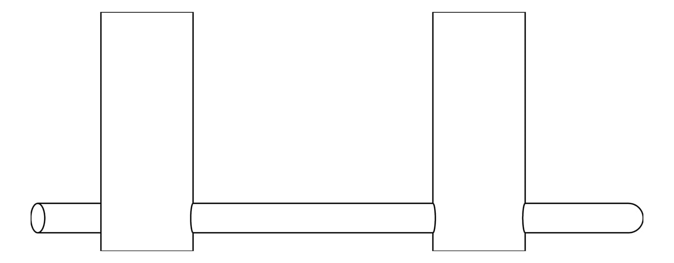 Plan Image of ToiletRollHolder SurfaceMount Nero Mecca New