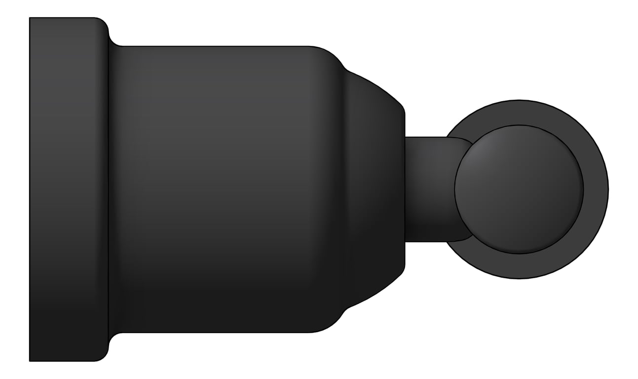 Left Image of ToiletRollHolder SurfaceMount Nero York