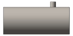 Left Image of ToiletRollHolder SurfaceMount Nero Zen