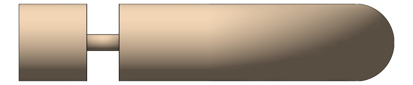 Left Image of TowelBar SurfaceMount Nero 500mm