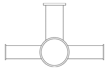 Plan Image of TowelLadder Heated Nero Vertical