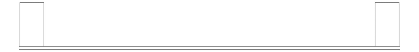 Plan Image of TowelRail SurfaceMount Nero Celia Single