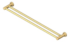 3D Shaded Image of TowelRail SurfaceMount Nero Mecca Double