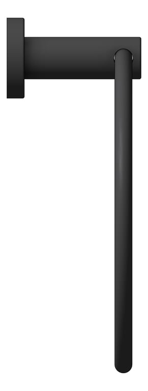 Left Image of TowelRing SurfaceMount Nero Classic