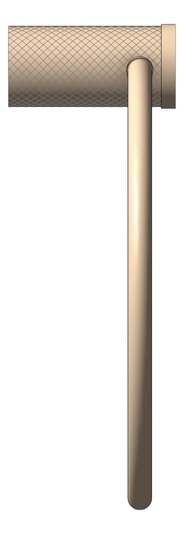 Left Image of TowelRing SurfaceMount Nero Opal