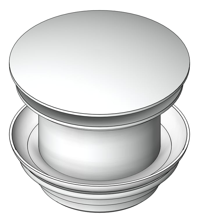 Navigate to Waste PopUp Nero Bath 40mm