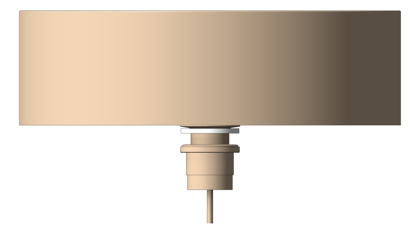 Left Image of Basin AboveCounter Nero StainlessSteel