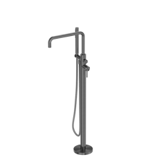 NR162203a01GR_image_1.png Image of Mixer Freestanding Nero Zen OutdoorHose