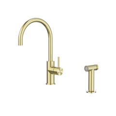 NR162208BG_image_1.png Image of Mixer Kitchen Nero Zen HandSpray