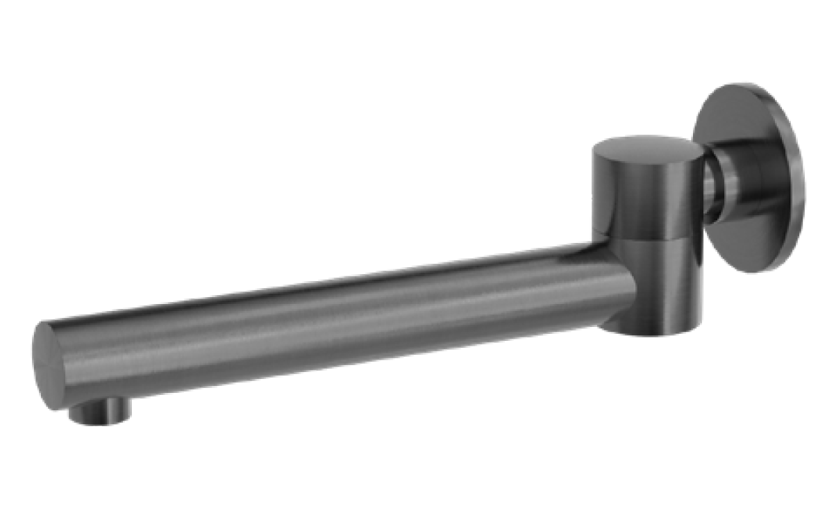 NR202GM_image_1.png Image of Spout Bath Nero Dolce Swivel