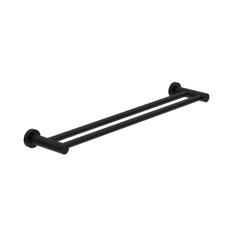 NR2030DMB_image_1.jpg Image of TowelRail SurfaceMount Nero Classic Double