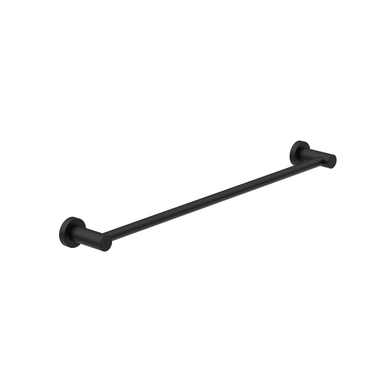 NR2030MB_image_1.jpg Image of TowelRail SurfaceMount Nero Classic Single