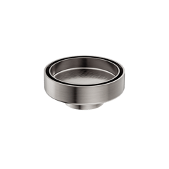 Nero_130Mm Round Tile Insert Floor Waste 100Mm Outlet_NRFW003BN.png Image of Drain Floor Nero TileInsert Round