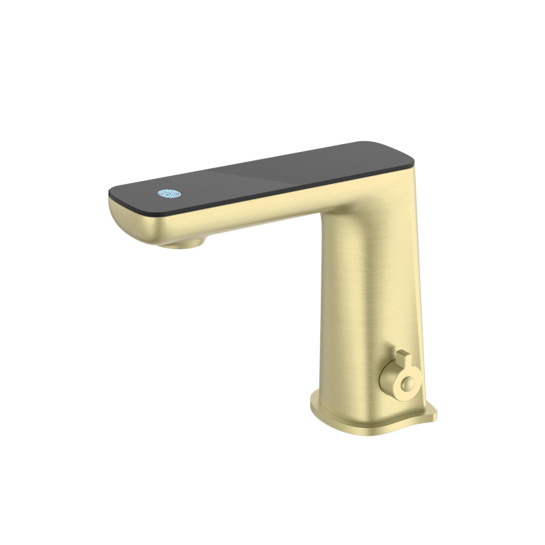 Nero_Claudia Sensor Mixer With Black Top Display_NR222101BG.png Image of Mixer Hob Nero Claudia Sensor BlackTopDisplay