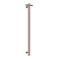 Nero_Heated Vertical Towel Rail_NRV900HBZ.png Image of TowelLadder Heated Nero Vertical