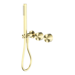 Nero_Kara Progressive Shower System Separate Plate_NR271903DBG.png Image of TapSet Wall Nero KaraProgressive Shower BackPlate