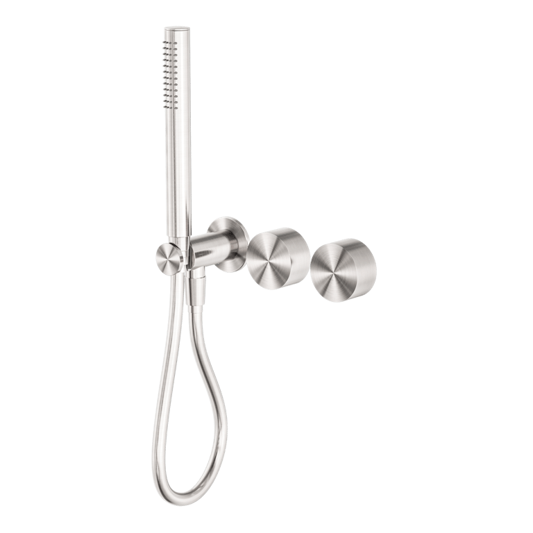 Nero_Kara Progressive Shower System Separate Plate_NR271903DBN.png Image of TapSet Wall Nero KaraProgressive Shower BackPlate