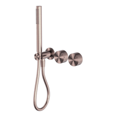 Nero_Kara Progressive Shower System Separate Plate_NR271903DBZ.png Image of TapSet Wall Nero KaraProgressive Shower BackPlate