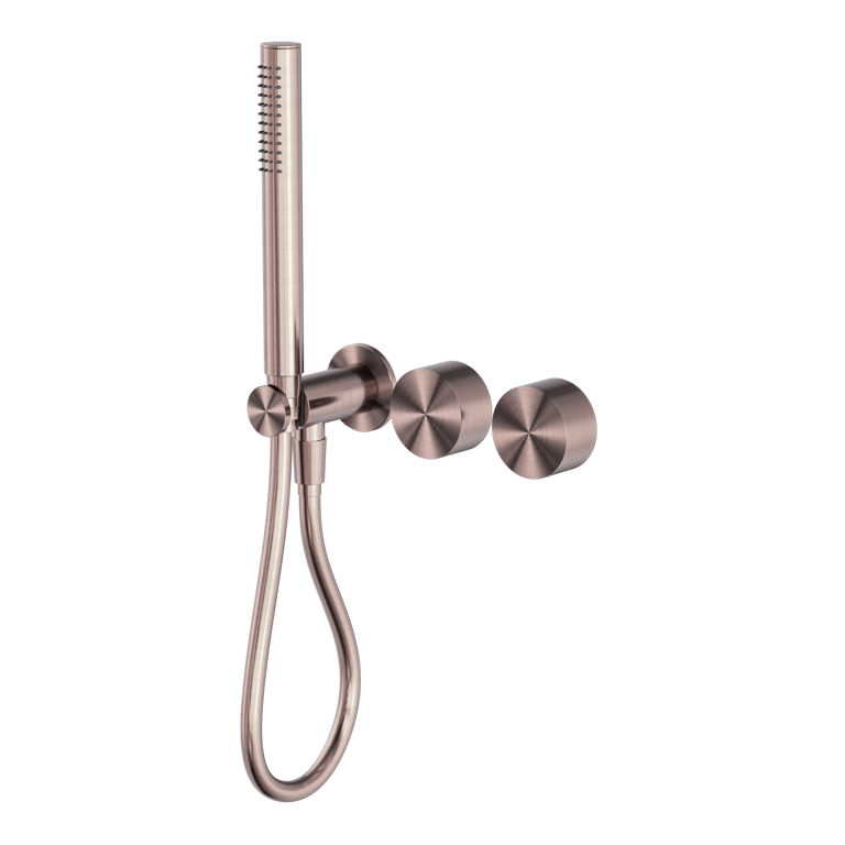 Nero_Kara Progressive Shower System Separate Plate_NR271903DBZ.png Image of TapSet Wall Nero KaraProgressive Shower BackPlate