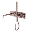 Nero_Kara Progressive Shower System With Spout 230mm 250mm_NR271903A230BZ.png Image of TapSet Wall Nero KaraProgressive Shower Spout BackPlate