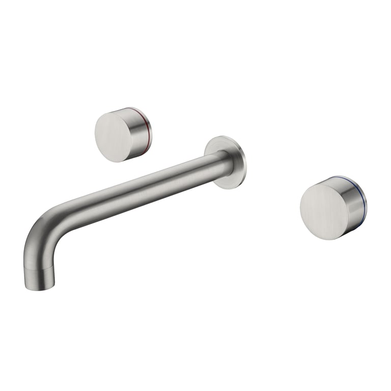 Nero_Kara Wall Basin Set Matte Black_NR211707a180BN.JPG Image of TapSet Basin Nero Kara Wall