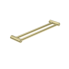 Nero_Mecca Care 25mm Double Towel Grab Rail 900mm and 600mm_NRCR2524DBG.png Image of TowelRail Double Nero MeccaCare GrabRail