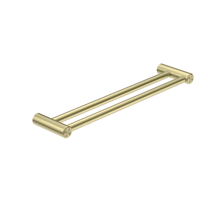 Nero_Mecca Care 25mm Double Towel Grab Rail 900mm and 600mm_NRCR2524DBG.png Image of TowelRail Double Nero MeccaCare GrabRail