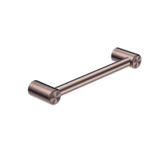 Nero_Mecca Care 25mm Grab Rail 300mm 450mm 600mm 900mm 1200mm_NRCR2512BZ.png Image of GrabRail SurfaceMount Nero MeccaCare 25mm
