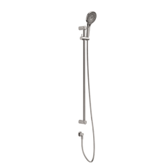 Nero_Mecca Care 25mm Grab Rail And Adjustable Shower Rail Set 900mm_NRCS004BN.png Image of Shower Rail Nero MeccaCare Adjustable 25mm