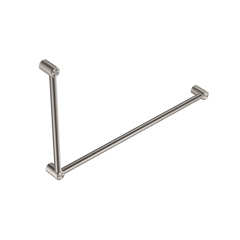 Nero_Mecca Care 32mm DDA Grab Rail Set 90 Degree 600x1000mm_NRCR3290BN.png Image of GrabRail 90Deg Nero MeccaCare DDA